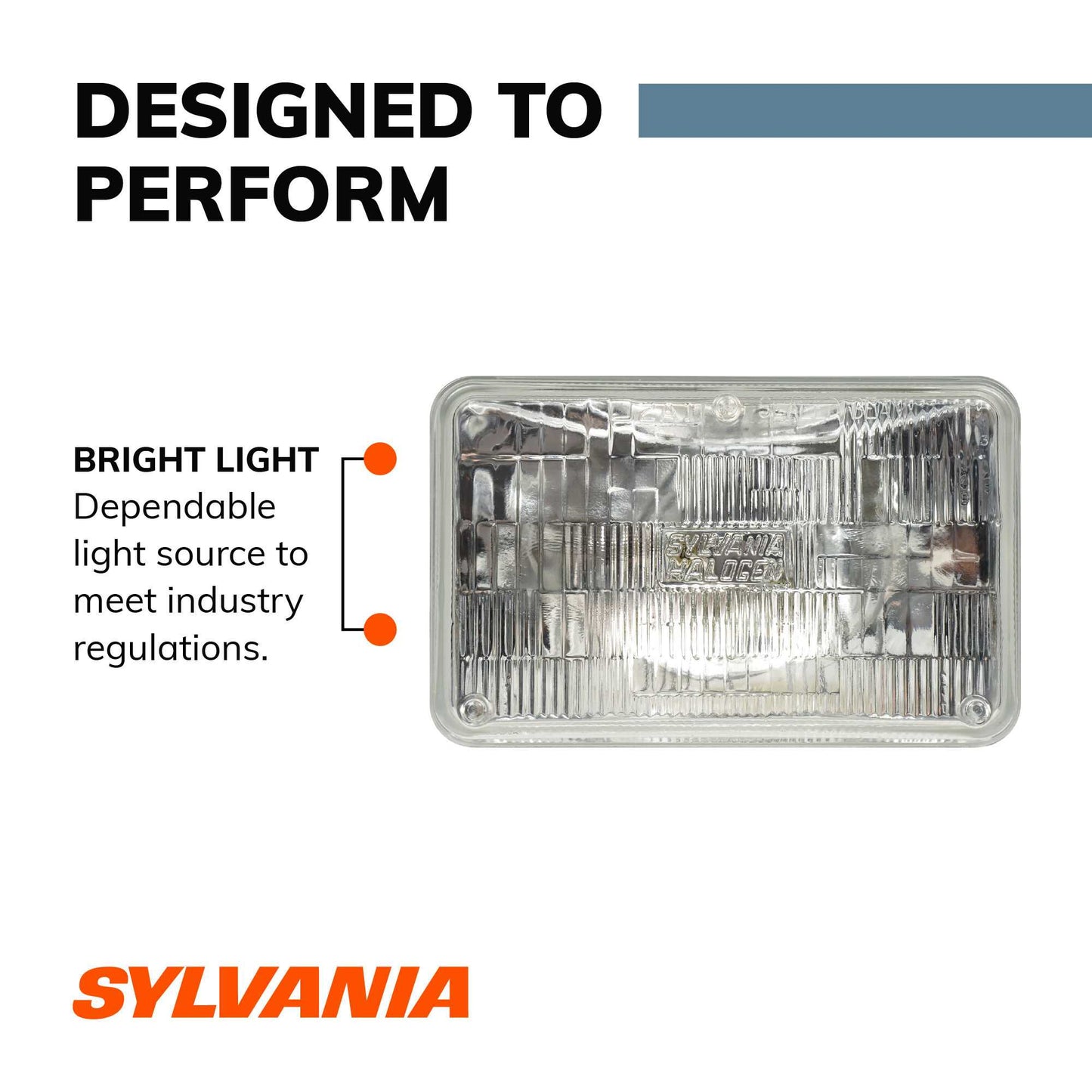 Sylvania H4656 Basic Sealed Beam Headlight, 1 Pack