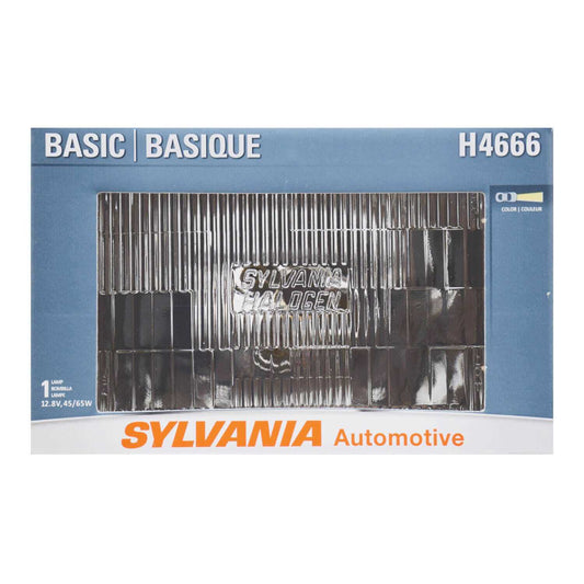 Sylvania H4666 Basic Sealed Beam Headlight, 1 Pack