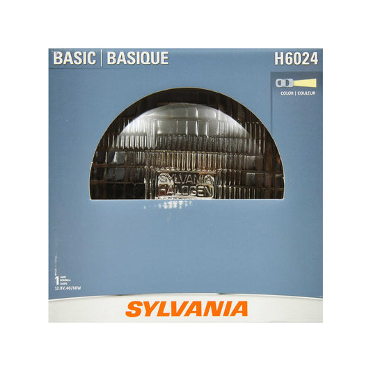 Sylvania H6024 Basic Sealed Beam Headlight, 1 Pack