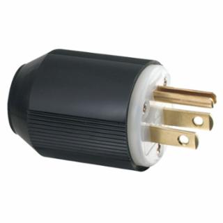 EATON CROUSE-HINDS WD5266N 15 Amp Blk Plug Industrial Grade Auto Grip