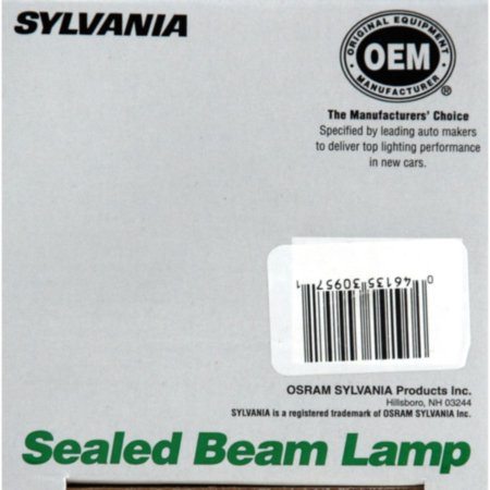 Sylvania Automotive 30957 Sylvania 4411 Sealed Beam Headlight (4.5" Round) Par36, (Contains 1 Bulb)