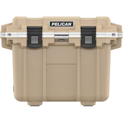 Pelican 30QT Elite Cooler, Tan-White