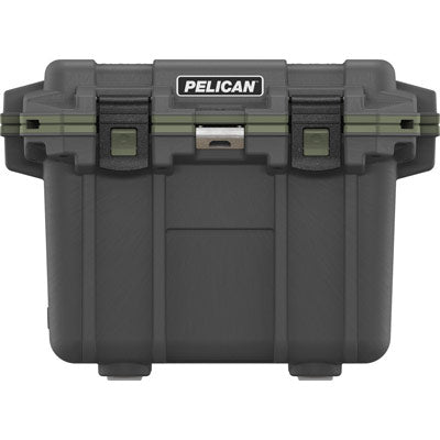 Pelican 30QT Elite Cooler, Gun Metal-OD Green