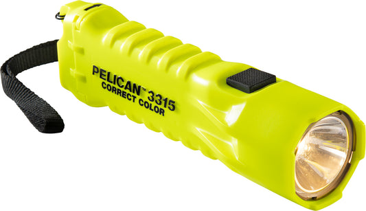 Pelican 3315CC 3AA LED UL/IECEx Yellow