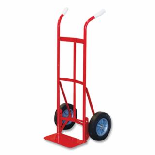 MILWAUKEE HAND TRUCKS 47132 Dual Handle Handtruck W/10" Ace-Tuff Wheels 600#