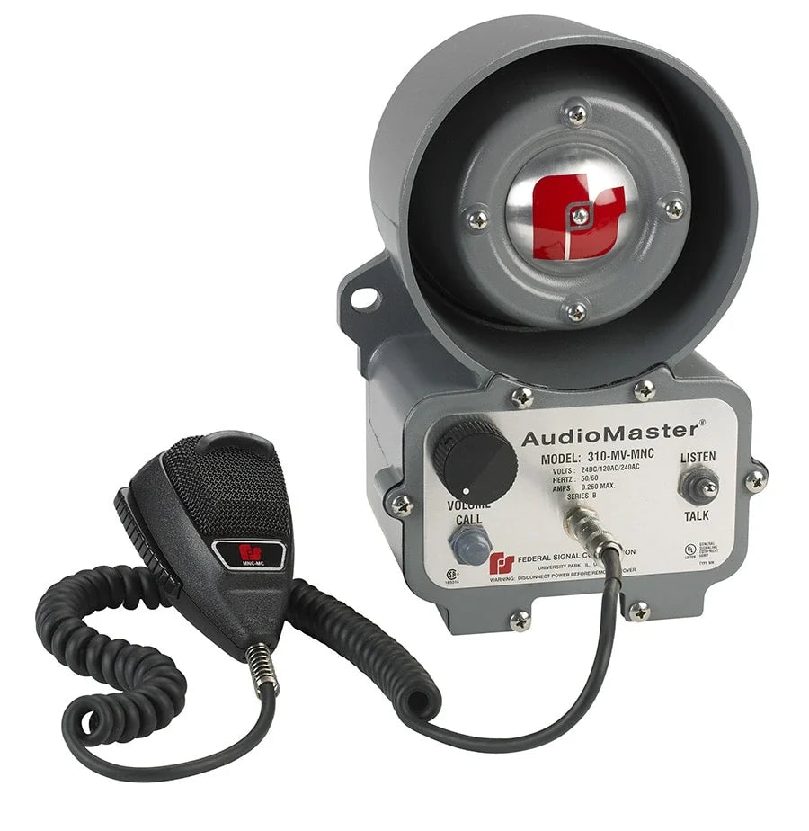 Federal Signal 310-MV-MNC AudioMaster® Two-Way Intercoms With Noise Canceling Microphone