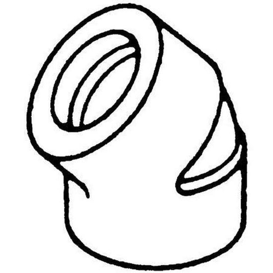 Jones Stephens 31045 1" x 4-1/2" Black Pipe Nipple