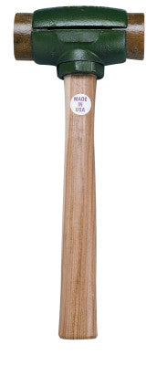 Garland Mfg 31002 Size 2 Split-Head Rawhide Hammer