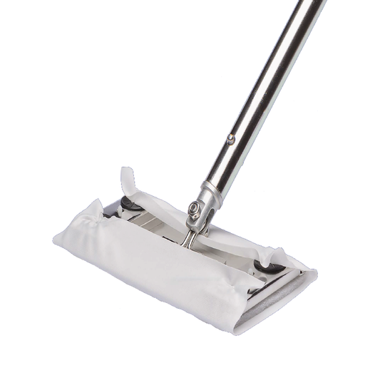 SOS Cleanroom Texwipe TexMop Cleanroom Mop for 9" x 9" Wiper (Includes: Head, Pads, Handle, Adapter)