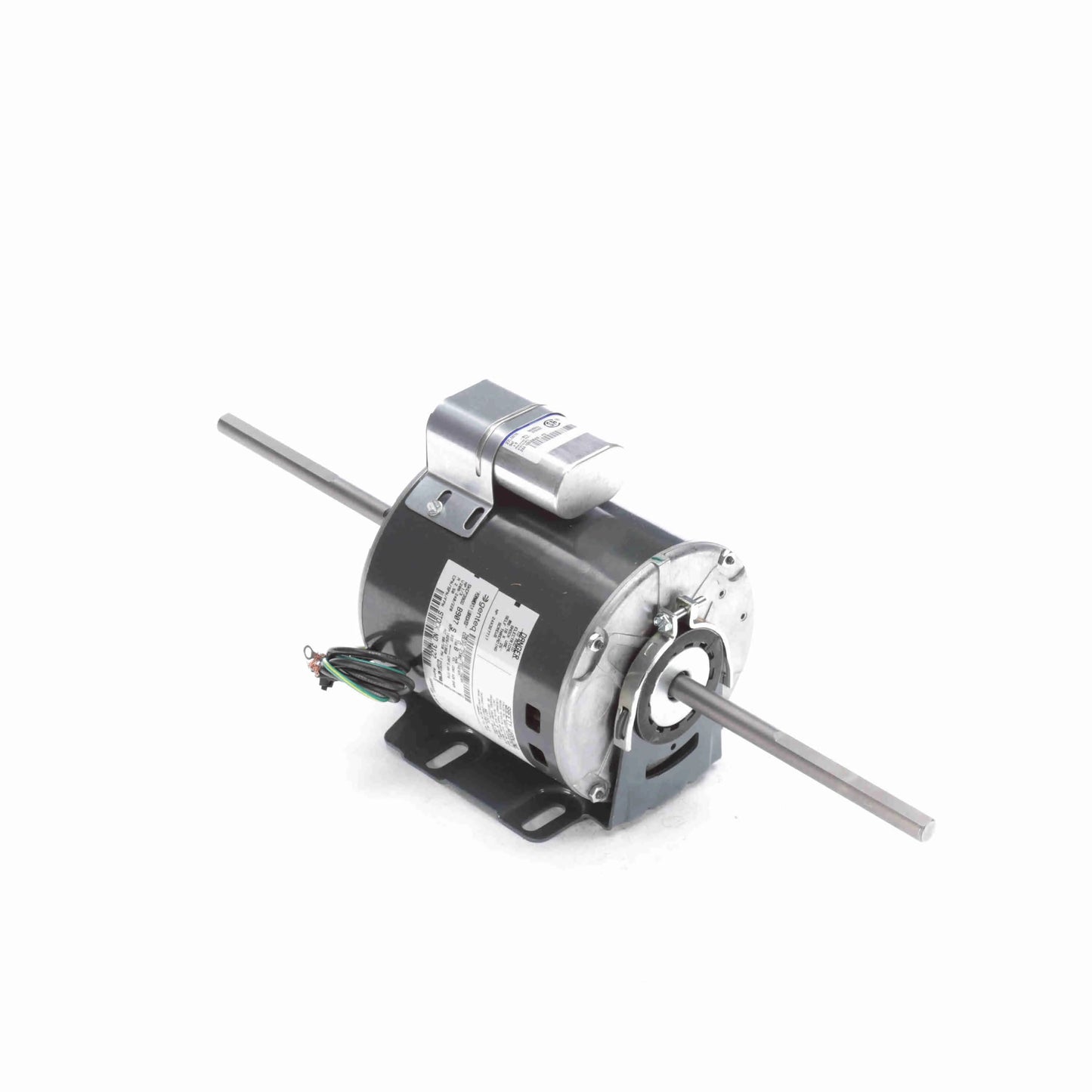 Genteq OEM Replacement Motor, 1/3 HP, 1 Ph, 60 Hz, 208-240/220 V, 1625/1350 RPM, 1 Speed, 48 Frame, OAO - 3122