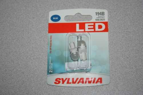 Sylvania Automotive 31329 Sylvania 194B Blue Syl Led Mini Bulb, 2 Pack