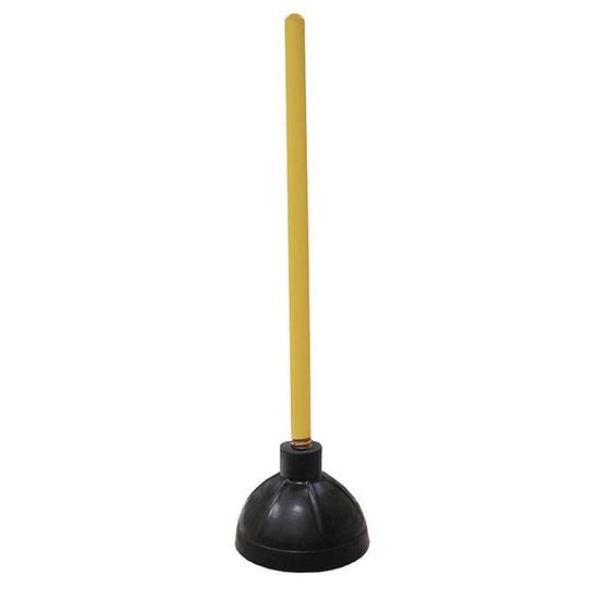 Jones Stephens D18002 6" Diameter Rubber Plunger, Black