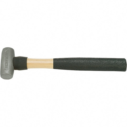 American Hammer AM15ALWG Non-Marring Hammer, 24 oz, 1-3/4" Face Dia, Aluminum Head