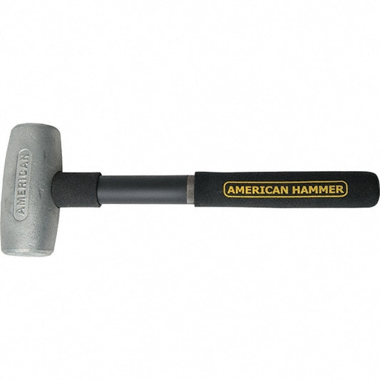 American Hammer AM8ALPG Sledge Hammer, 8 lb Head, 2-1/2" Face Dia, Aluminum Head
