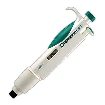 Globe Scientific 3312-2000 Pipette Diamond PRO Fixed Volume 2000uL (2mL) Light Green