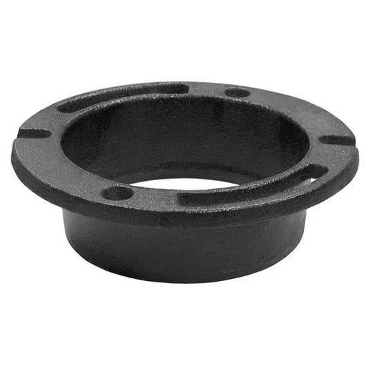 Jones Stephens C41440 4" x 4" Cast Iron Inside Caulk Closet Flange, Service Weight