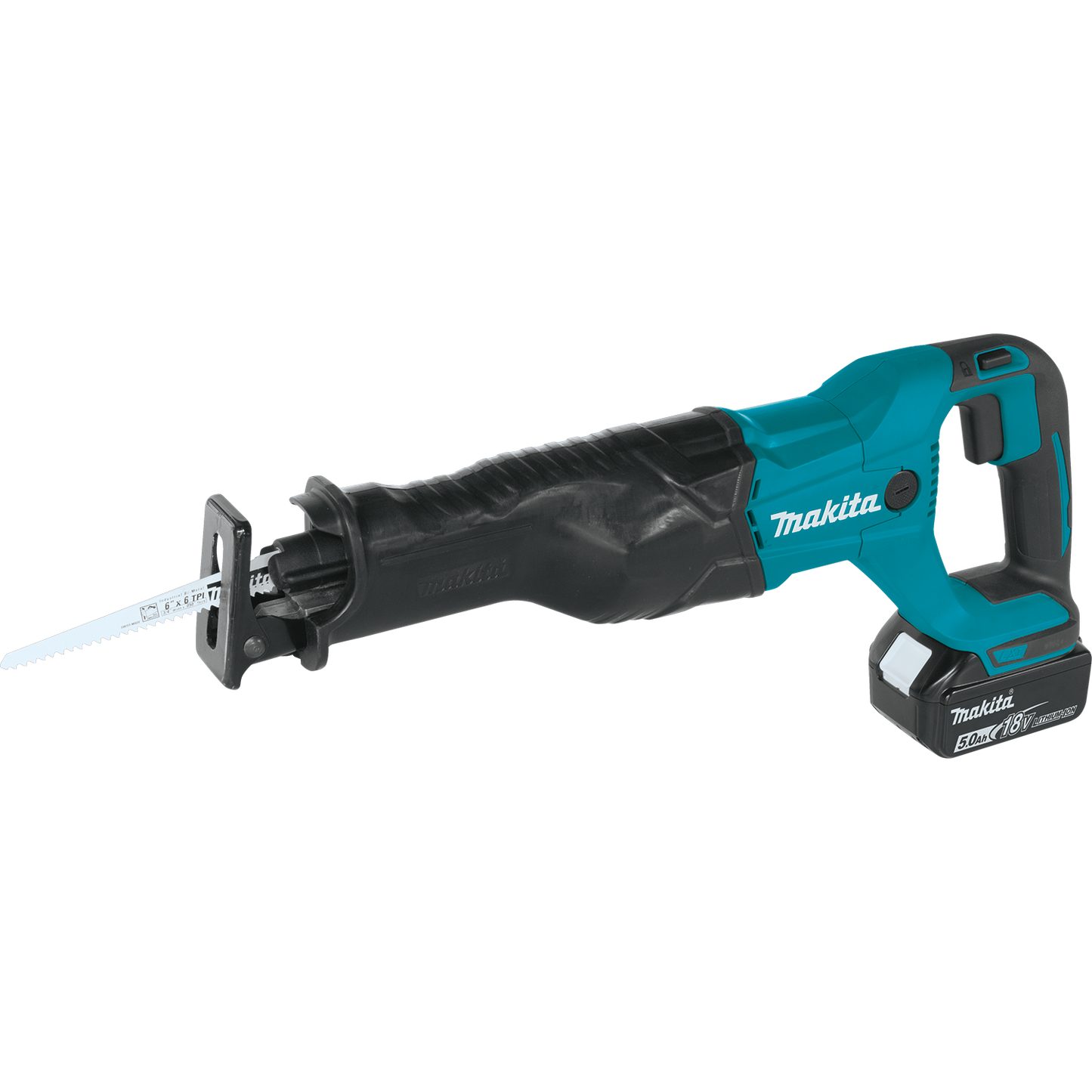 Makita XRJ04T 18V LXT® Lithium‘Ion Cordless Recipro Saw Kit (5.0Ah)