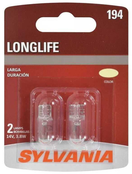 Sylvania Automotive 31920 Sylvania 194A Amber Zevo Led Mini, 2 Pack