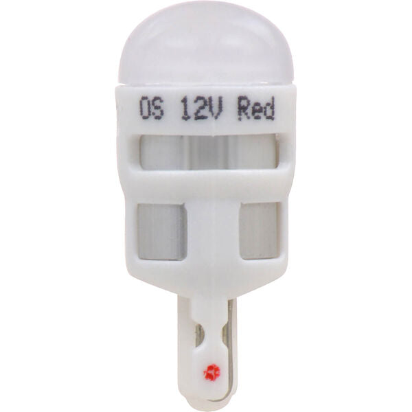 Sylvania Automotive 31943 Sylvania 158R Red Zevo Led Mini, 1 Pack