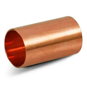 Everflow PPCL0150 1.5 Copper Coupling - No Stop, P x P, 1-1/2'' x 1-1/2''