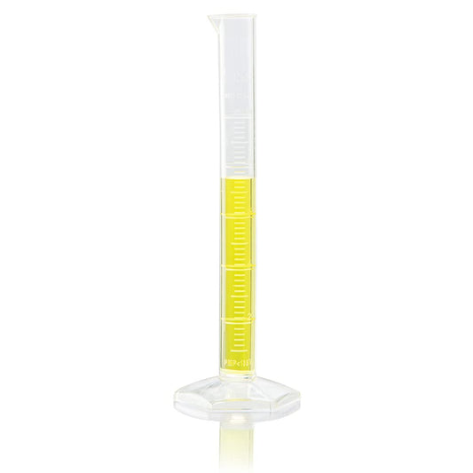 Globe Scientific 3703-10 Cylinder Measuring Diamond Essentials Class B PMP Molded Graduations tall form 10mL