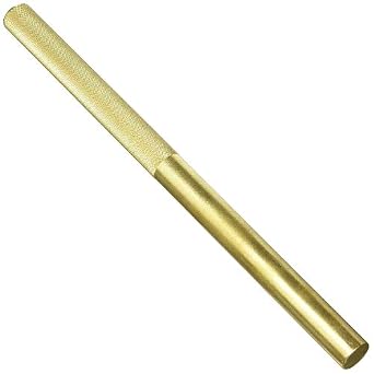 American Hammer AM15BRPD Dead Blow Hammer, 24 oz Head, 1-1/2" Face Dia, Brass Head