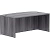 Lorell LLR69591 Essentials Series Bowfront Desk Shell