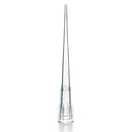 Globe Scientific 150035RFS Pipette Tip 0.1 - 10uL XL Certified Universal Low Retention Graduated 45mm Extended Length Natural STERILE 96 Tips/Refill Plate 10 Refill Plates/Box