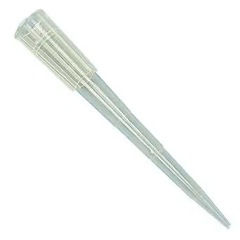 Globe Scientific 151150Y Pipette Tip 1 - 200uL Certified Universal Graduated Yellow 54mm 1000/Stand-Up Resealable Bag