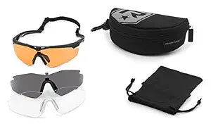 Revision Military 4-0152-0006 Stingerhawk® Eyewear System - Vermillion Deluxe Kit (Regular)
