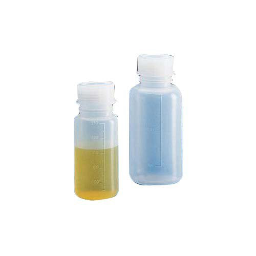 Globe Scientific 601612 ** SPECIAL ORDER ITEM ** Bottle with Screwcap Wide Mouth LDPE Graduated 250mL