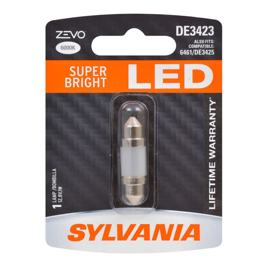 Sylvania Automotive 32006 Sylvania De3423 White Zevo Led Mini Bulb, 1 Pack