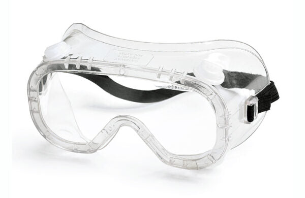 Gateway Safety 32061 Technician Splash Safety Goggles - Chemical Splash Protection Goggles with 390° Vent System & Anti-Fog Lens