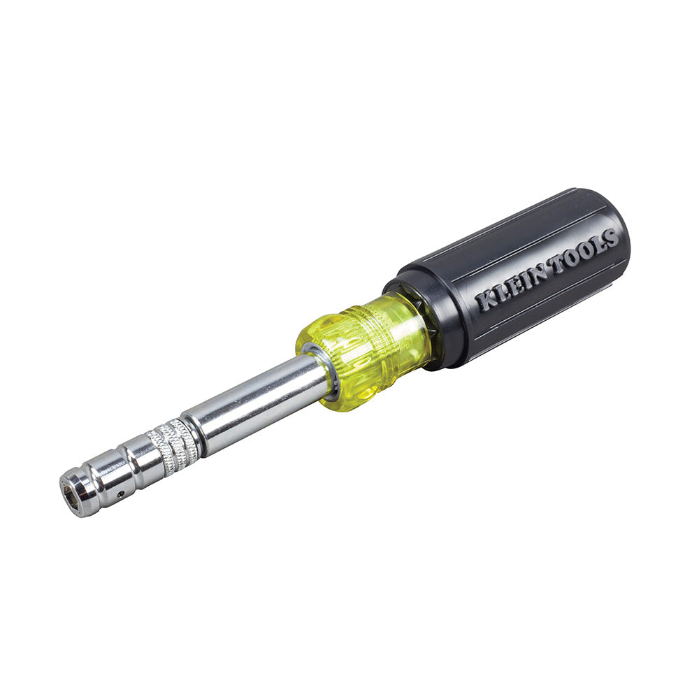 Klein Tools 32596 HVAC Slide Drive Multi-Bit Screwdriver / Nut Driver, 8-in-1