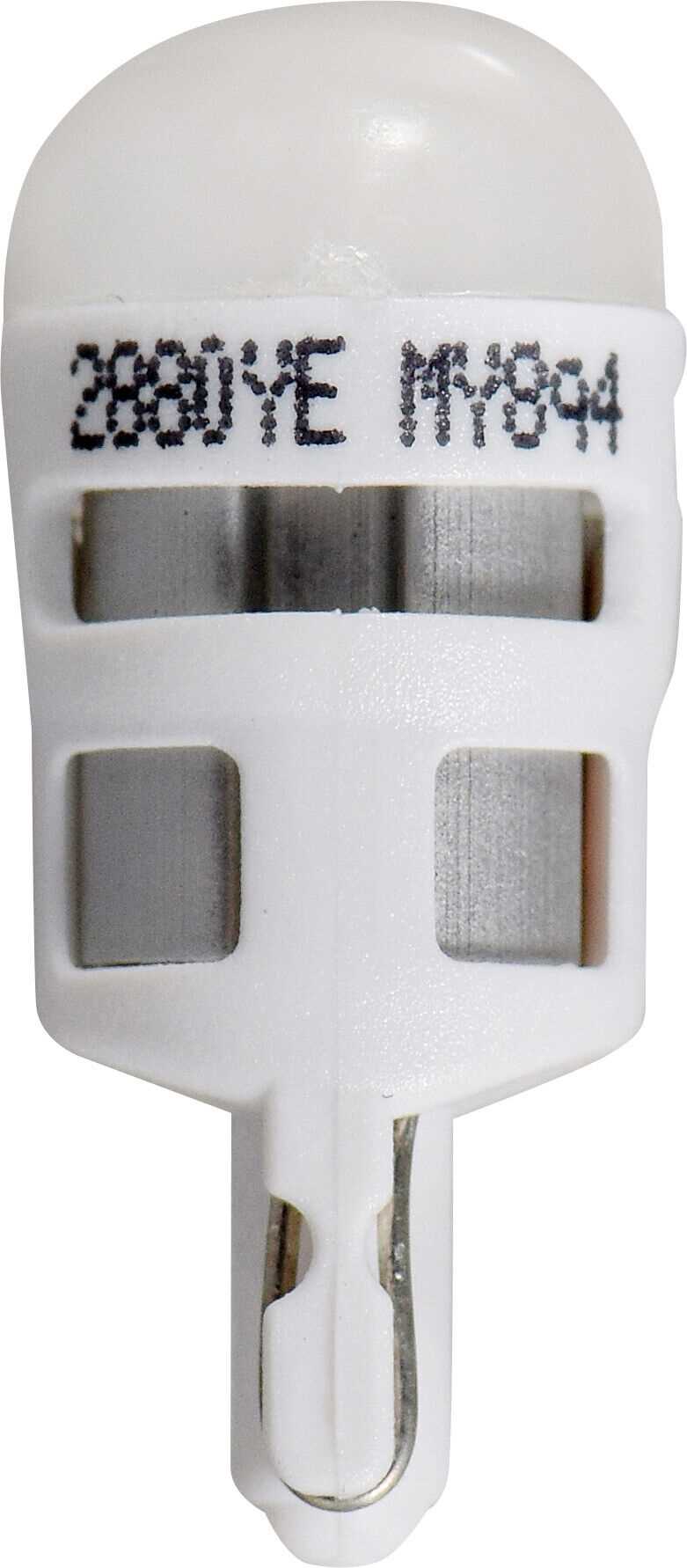 Sylvania Automotive 32898 Sylvania 168A Amber Zevo Led Mini Bulb, 1 Pack