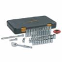 GEARWRENCH® 80300P Set Socket Std/Dp 1/4Dr6Pt 51Pc Sae/Met
