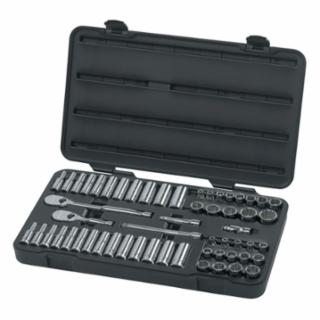 GEARWRENCH® 80551 Set Skt Sae/Met 3/8Dr 12Pt 57Pc