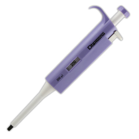 Globe Scientific 3302-200 Pipette Diamond Fixed Volume 200uL Lavender