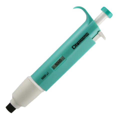 Globe Scientific 3302-5000 Pipette Diamond Fixed Volume 5000uL (5mL) Light Green