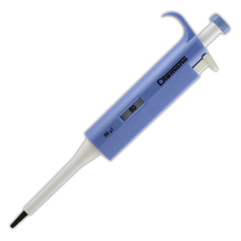 Globe Scientific 3302-50 Pipette Diamond Fixed Volume 50uL Blue
