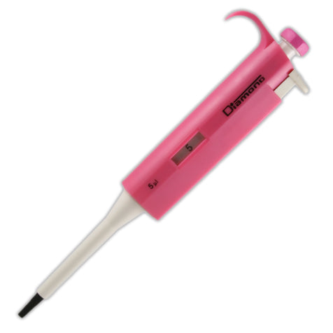 Globe Scientific 3302-5 Pipette Diamond Fixed Volume 5uL Pink