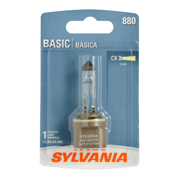 Sylvania Automotive 33089 Sylvania 880 Basic Fog Bulb, Pack Of 1