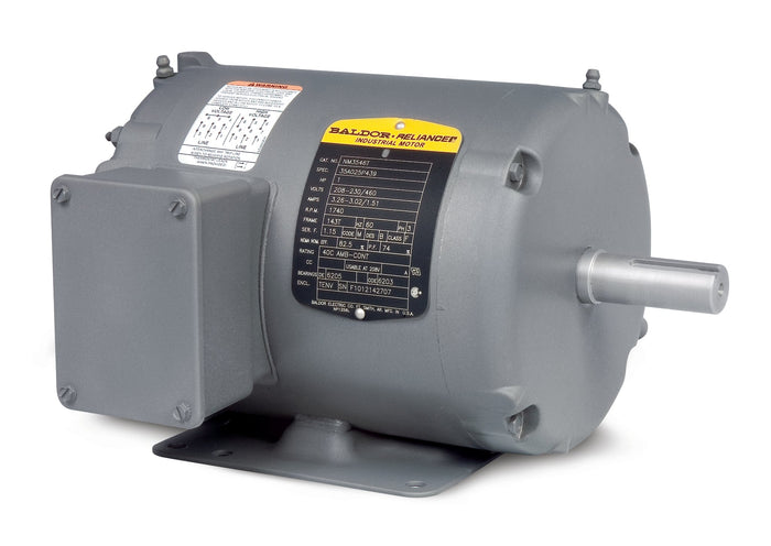 Baldor M3534 .33HP, 1730RPM, 3PH, 60HZ, 56, 3413M, TEFC, F1