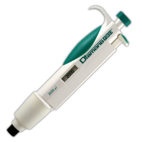 Globe Scientific 3312-3000 Pipette Diamond PRO Fixed Volume 3000uL (3mL) Light Green