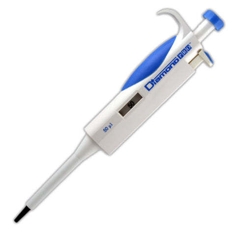 Globe Scientific 3312-50 Pipette Diamond PRO Fixed Volume 50uL Blue
