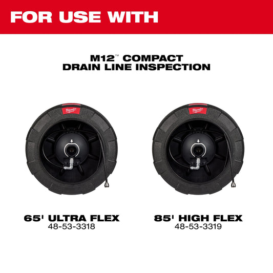 Milwaukee Tool 3318-20 M12 Compact Drain Line Inspection Powered Base, 1 EA