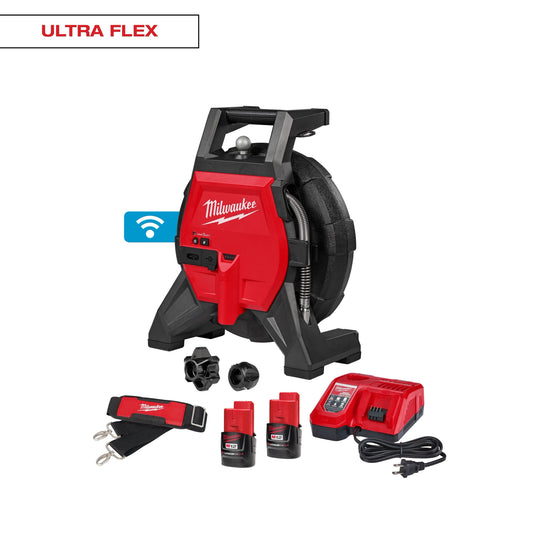 Milwaukee Tool 3318-22A M12™ 65’ Ultra Flex Compact Inspection Camera Kit, 1 ST