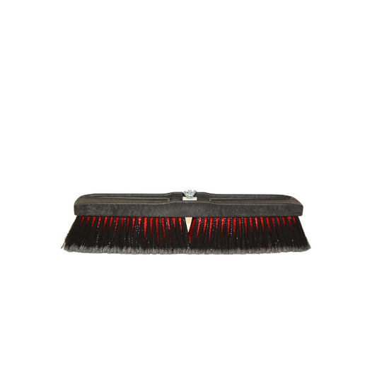 Bruske Fine Black Brulon Casing With Red Brulon Bristle Center 18"