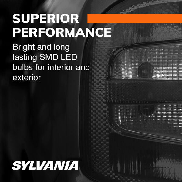 Sylvania Automotive 33268 Sylvania 578 White Syl Led Mini Bulb, 1 Pack