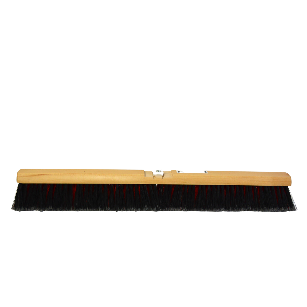 Bruske Fine Black Brulon Casing With Red Brulon Bristle Center 30"